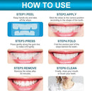 Teeth Whitening Strips for Sensitive Teeth Enamel Safe Whitening Kit No-Slip Remove Coffee Wine Smoking Stains Professional 14 Treatments 28 Strips by CozyNest Decor