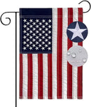 American Flags Garden Flag for Outside 12x18,Small USA Flag Outdoor Heavy Duty Made in USA High Wind Embroidered Stars-sewn Stripes Waterproof by GreenHaven Gardens