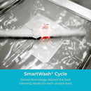 Kenmore 24" Built-in Stainless Steel Tub Dishwasher EasyFlex 3rd, SmartWash, UltraWash Plus, TurboDry, and Adjustable Rack, Energy Star Certified, Fingerprint Resistant by CozyNest Decor