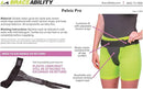 BraceAbility Pelvic Pro Support Belt - Patented, Original Prolapsed Uterus Brace for Women Treating Dropped Bladder, Uterine Prolapse, Vulvar Varicosities, Postpartum, Symphysis Pubis Dysfunction (L) by TinyTreasures Baby Boutique