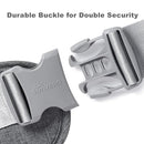 SUNVENO Baby Hip Carrier with Hip Seat, CPC-Certified, Ergonomic Infant Carrier for Newborns & Toddlers up to 45 lbs, Adjustable Waistband, Multiple Pockets, All-Season, Grey by TinyTreasures Baby Boutique