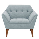 Modern Lounge Chair With Button Tufting by HouseOfZazla