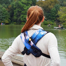 Beco Gemini Baby Carrier from Newborn to Toddler - Certified Ergonomic Newborn Baby Carrier for Infants and Children of 7-35 lbs - M Shape, Adjustable Seat, 100% Cotton (Carina Nebula) by TinyTreasures Baby Boutique