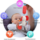 BLOOBLOOMAX Sock rattles for Babies 0-24 Months Baby Animal Foot Finder Educational Toys by TinyTreasures Baby Boutique
