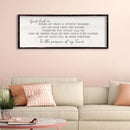 Spirit Lead Me Wall Decor 32"x12" Christian Scripture Worship Song Religious Bible Verse Wooden Framed for Bedroom Office Large Wall Art Hanging Sign (Black) by CozyNest Decor