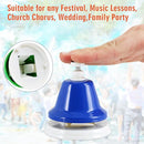 Eastrock Desk Bells, Hand Bells Set 8 Note Diatonic Musical Bells for Toddlers Children Kids Adults, Used for Festival, Musical Teaching, Church Chorus, Wedding, Family Party by TinyTreasures Baby Boutique