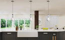 Raindrop Pendant Lights Set of 3, Modern Pendant Lights Kitchen Island 3 Pack, Brushed Nickel Island Light, Pendant Light for Bedroom Bathroom, Chandelier for Living Room Hallway by CozyNest Decor