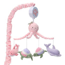 Lambs & Ivy Sea Dreams Dolphin/Turtle Musical Baby Crib Mobile Soother Toy by TinyTreasures Baby Boutique