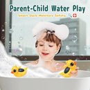 TKY Big-Eye Duck Baby Bath Thermometer - Digital Water & Room Temp Monitor with LED Alerts, Floating Bath Safety Essential for Newborns, Infants, Toddlers (Rechargeable, IP67 Waterproof) by TinyTreasures Baby Boutique