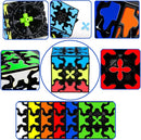 Gear Cube 3x3 with Three-Dimensional Gear Structure Magic Cube 3x3x3 Puzzles Toys (60mm) Brain Teaser Puzzle Game Toy for Children and Adults (Style A) by TinyTreasures Baby Boutique