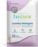 Tru Earth Platinum - Heavy Duty Laundry Detergent Sheets - Up to 64 Loads (32 Count), Lilac Breeze Scent - Ultra-Concentrated Formula - Eco-Friendly Laundry Sheets by CozyNest Decor