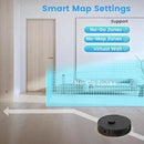 Robot Vacuum and Mop Combo, Self-Emptying, 60-Day Capacity, Schedule, 180mins Runtime, Home Mapping, Wi-Fi/App/Alexa/Remote, Robotic Vacuum Cleaner for Pet, Hard Floors, Carpet by CozyNest Decor
