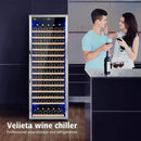 24 Inch Wine Cooler Refrigerator, 179 Bottles Professional Wine Cellars with Powerful Compressor,Quiet Operation and Elegant Design for The Wine Lovers by CozyNest Decor