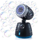 Rechargeble Bubble Machine, 270° Automatic-Rotating, 38000 Big Bubbles/min, 1000ml Large Bubble Tank, 2200mAh Battery, Bubble Maker for Kids Toddlers, Parties, Wedding, Birthday, Outdoor, Black by TinyTreasures Baby Boutique