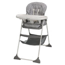Graco Slim Snacker High Chair, Ultra Slim, Fast-Folding, Multiple Recline Positions, Comfortable Feeding, Whisk by TinyTreasures Baby Boutique
