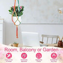 Hoteam 12 Pcs Macrame Plant Hangers Macrame Hanging Planters for Indoor Plants Handmade Boho Hanging Baskets Flower Pots Holder for Outdoor Home Wall Decor by GreenHaven Gardens
