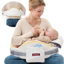 Momcozy CozyPro Nursing Pillow for Breastfeeding - All Around Ergonomic Comfort & Support - Pioneering Safety Fence - Plus Size Wider Feeding Pillow with Lumbar Support for Easier & Healthier Nursing by TinyTreasures Baby Boutique