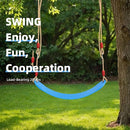 Climbing Dome, 10FT Jungle Gym with Swing for Kids 3 to 10 Outdoor Play Equipment, Supports 800lbs Toddler Play Set, Anti-Rust & Easy Assembly, Gift for Boys Girls (Yellow & Blue) by TinyTreasures Baby Boutique