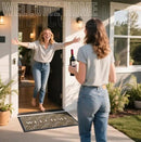 Yimobra Fall Welcome Mat Outdoor Indoor 29.5x17, All-Weather Waterproof Outdoor Mats for Front Door, Non-Slip Low Profile Porch Patio Doormat, Coffee by CozyNest Decor