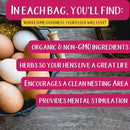 Non-GMO Backyard Chicken Nesting Herbs (10 oz) - Naturally Keep A Clean Coop Your Hens Will Love by GreenHaven Gardens
