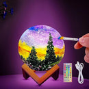 HOLA Paint Your Own Moon Lamp Kit, 2025 Update USB Rechargeable Remote Control, DIY Arts Supplies and Crafts Kit, Ages 6 7 8 9 10 11 12 13 Year Old Girls Boys Kids Birthday Gifts by TinyTreasures Baby Boutique