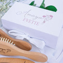 Custom Wooden Baby Brush Set | Personalized Wooden Baby Brush | Personalized Baby Gift Girls | Personalized Baby Gifts | Baby Brush and Comb Set | Custom Baby Gifts | Personalized Gifts by TinyTreasures Baby Boutique