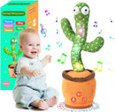 Dancing Talking Cactus Toy for Baby Toddler, Boys Girls Gifts Singing Mimicking Recording Repeating What You Say Baby Toys with 120 English Songs (Adjustable Volume) by TinyTreasures Baby Boutique