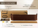 OLEEK Wall Coat Rack - Wall Shelf with Hooks - entryway Hooks - entryway Shelf - Modern Coat Rack - Wooden Coat Rack Wall Mount for Home Decor - Wooden Mount for Home Decor - Jacket Hanger by CozyNest Decor