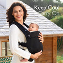Momcozy Breathable Mesh Baby Carrier, Ergonomic and Lightweight Infant Carrier for 3-24 Months with Enhanced Lumbar Support, All Day Comfort for Hands-Free Parenting, Air Mesh-Black by TinyTreasures Baby Boutique