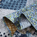 NEWLAKE Quilt Bedspread Sets-Checkered Floral Reversible Coverlet Set,Queen Size by CozyNest Decor