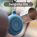 SOWO Shower Bluetooth Speaker Waterproof - Small Portable Wireless Clip Speaker with Louder Volume and Powerful Bass - Colorful Lights and 10H Playtime - Lightweight for Camping,Kayak,Boat - Blue by TinyTreasures Baby Boutique