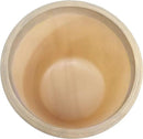 Sunnydaze 24-Inch Anjelica Large Plastic Pot for Plants - Outdoor Polyresin Round Planter with Drillable Drainage Holes - Beige - 4pk by GreenHaven Gardens