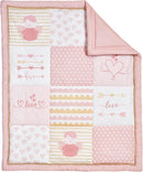 Oxford Baby Baby Love 4 Pc Baby Crib Nursery Bedding by TinyTreasures Baby Boutique