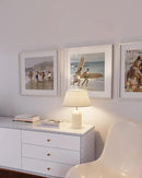 HAUS AND HUES Solid Oak Wood 20”x20” Picture Frames Matted to 16”x16” Set of 3-3 Piece White Square Frames, 20x20 White Picture Frames for Wall, White Frames 20 x 20, Gallery Wall Frame Set by CozyNest Decor