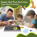 Search and Find Books for Kids 3-5,Toddler Preschool Larning Activities Educational Toys for 3 4 5 6 Year Old Boys Girls, Travel Game for Road Trip Car Airplane, Easter Basket Stuffers Gifts for Kids by TinyTreasures Baby Boutique