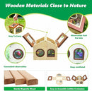 Kids Bug Catching Kit, 6-in-1 Nature Discovery Kit with Breathable Wooden Critter Habitat House, 15 Insert Cards, Magnifying Glass, Butterfly Net, Summer Outside Toys, Gift for Boys & Girls by TinyTreasures Baby Boutique