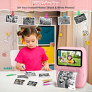 Instant Print Camera for Kids, 3.0" HD 32MP Kids Camera 1080P with 3 Rolls of Printer Paper, Birthday Gifts Toy for 3-12 Year Old Girls Boys with 32GB SD Card-Pink by TinyTreasures Baby Boutique