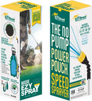 Aussie EzySpray™ 1.3 Gal No-Pump Garden Sprayer – Power Pouch™ Self-Pressurizing, Handheld with 4 Spray Patterns, Comfort Grip Wand, Chemical & Water Use by GreenHaven Gardens
