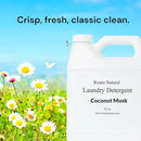 Plant-Based Liquid Laundry Detergent, 32 Fl Oz, Multiple Scents, HE Compatible (Coconut Musk) by CozyNest Decor