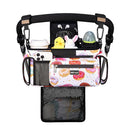 TOPDesign Universal Baby Stroller Organizer, Stroller Caddy with Detachable Mesh Bag & Heightened Insulated Cup Holders & Non-Slip Secure Hooks Accessories, Fits Most Strollers (Donuts) by TinyTreasures Baby Boutique