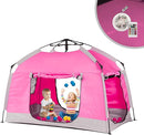 Kids Play Tent-Portable Playhouse Children House -Easy Set up Indoor Outdoor with Carry Bag for Kids-Light Strip Design for Night use -Space for Children and Parents-Birthday by TinyTreasures Baby Boutique