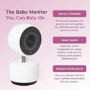Smart Baby Monitor with 10” Tablet - The Most Reliable Way to Monitor Your Baby with or Without Internet - Private & Secure - Travel Friendly - Supports 2+ Cameras - Lifetime Membership by TinyTreasures Baby Boutique