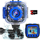 PROGRACE Kids Waterproof Camera for Boy Toys -Waterproof Digital Camera Underwater Video Cameras for Boys Kids Age 3-14 Year Old Birthday Presents with 32GB Card by TinyTreasures Baby Boutique