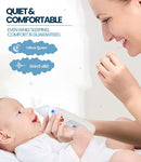 Nasal Aspirator for Baby Electric Nose Cleaner and Booger Sucker with LED Light and Music, Gentle Suction for Stuffy Nose, 5 Levels, USB-C Rechargeable, BPA-Free Silicone Tips, Easy to Clean by TinyTreasures Baby Boutique