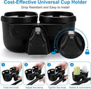 Accmor Stroller Cup Holder, Bike Cup Holder, Universal Cup Holder for Uppababy Nuna Doona Strollers, 2-in-1 Cup Phone Holder for Stroller, Bike, Wheelchair, Walker, Scooter by TinyTreasures Baby Boutique