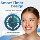 LED Whitening Electric Toothbrush – Waterproof, Sonic Brush with 6 LED Lights for Whitening, Soft Bristles, Rechargeable, Travel Case Included – Ideal Electric Toothbrush for Adults by CozyNest Decor