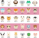 Personalized Name Puzzle for Kids, Personalized Baby Gifts Custom Name Puzzles for Toddlers 1-3 Animal Puzzle, Customized 1st Birthday for Girls & Boys Wooden Puzzle Montessor Toys for Kids by TinyTreasures Baby Boutique