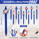 LiYiQ 72 Pcs Baseball Party Favors Baseball Team Gifts Baseball Goodie Bags Stuffers Baseball Ballpoint Pens Bookmark Card and Silicone Bracelet by TinyTreasures Baby Boutique