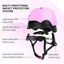 Kids Helmet for 2-3-5-8-14 Ages Girls and Boys, Ventilation and Impact Resistance Toddler Helmet for Multi-Sport Bicycle Scooter Inline Roller Skate and Skateboarding by TinyTreasures Baby Boutique