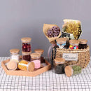Glass Jars Set,Upgrade Spice Jars with Wood Airtight Lids and Labels, 6oz 12 Piece Small Food Storage Containers for Home Kitchen, Tea, Herbs, Sugar, Salt, Coffee, Flour, Herbs, Grains… by CozyNest Decor